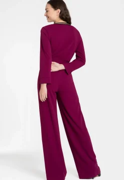 Online Ana Alcazar Jumpsuit Ejkosi Fuchsia