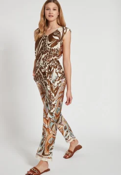Fashion Ana Alcazar Jumpsuit Fisma Braun