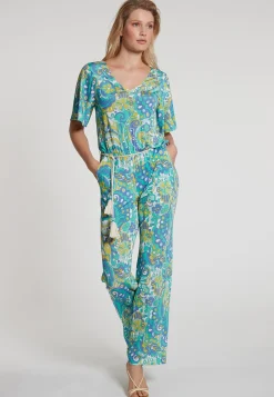 Fashion Ana Alcazar Jumpsuit Geyanis Türkis