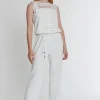 Fashion Ana Alcazar Jumpsuit Kabara Weiß