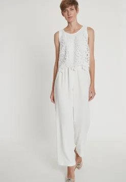 Discount Ana Alcazar Jumpsuit Ladea Weiß