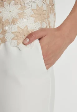 Fashion Ana Alcazar Jumpsuit Padya Beige