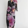 Sale Ana Alcazar Kaftankleid Pegasa Mehrfarbig