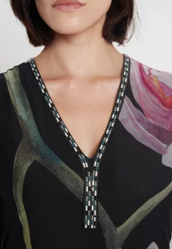 Sale Ana Alcazar Kaftankleid Pegasa Mehrfarbig