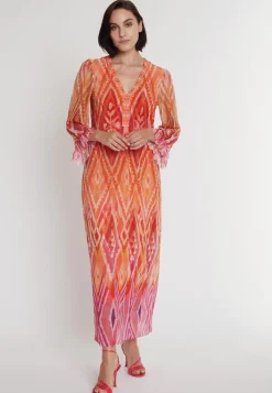 Outlet Ana Alcazar Kaftankleid Piomi Mehrfarbig
