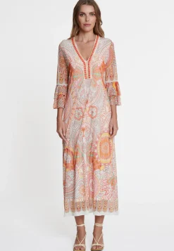 Online Ana Alcazar Kaftankleid Welona Orange