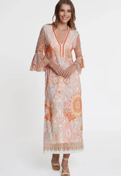 Online Ana Alcazar Kaftankleid Welona Orange