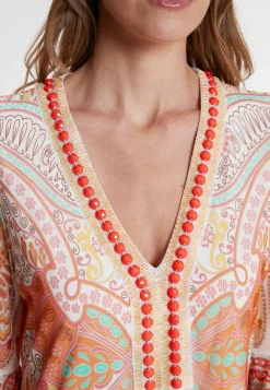 Online Ana Alcazar Kaftankleid Welona Orange