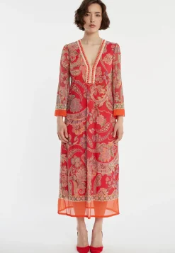 Best Ana Alcazar Kaftankleid Zetory Mehrfarbig