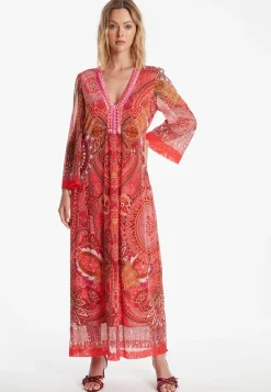 Discount Ana Alcazar Kaftankleid Zeviby Rot
