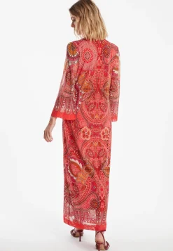 Discount Ana Alcazar Kaftankleid Zeviby Rot