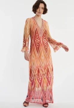 Hot Ana Alcazar Kaftankleid Zibby Mehrfarbig