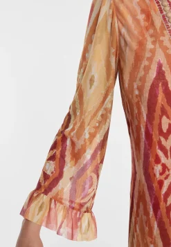 Hot Ana Alcazar Kaftankleid Zibby Mehrfarbig