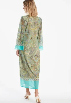 Fashion Ana Alcazar Kaftankleid Zikasa Mehrfarbig