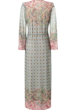 Sale Ana Alcazar Kaftankleid Zikosa Mehrfarbig