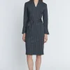 New Ana Alcazar Klassisches Kleid Mesaly Grau