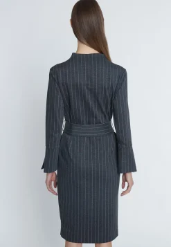 New Ana Alcazar Klassisches Kleid Mesaly Grau