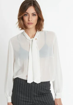New Ana Alcazar Krawattenbluse Swanea
