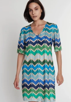 Outlet Ana Alcazar Kurzarmkleid Pocea