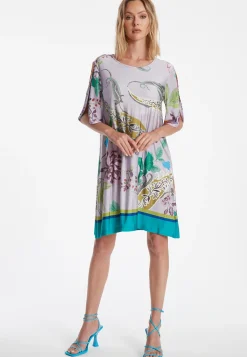 Best Ana Alcazar Kurzarmkleid Zoraja Mehrfarbig