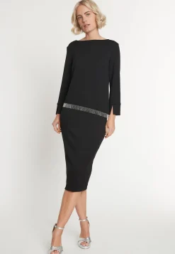 New Ana Alcazar Lagenkleid Mepila Schwarz