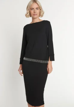 New Ana Alcazar Lagenkleid Mepila Schwarz