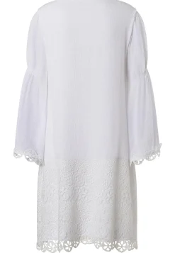 Online Ana Alcazar Langarmkleid Gabena Weiß