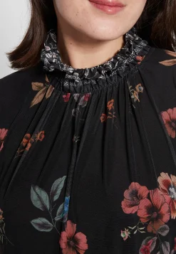 Sale Ana Alcazar Langarmkleid Hiane Schwarz