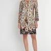Sale Ana Alcazar Langarmkleid Pila Mehrfarbig