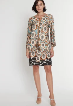 Sale Ana Alcazar Langarmkleid Pila Mehrfarbig