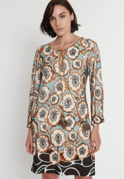 Sale Ana Alcazar Langarmkleid Pila Mehrfarbig
