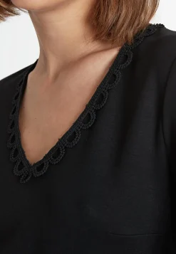 Best Ana Alcazar Langarmkleid Sipela Schwarz