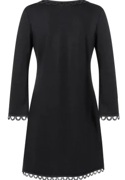 Best Ana Alcazar Langarmkleid Sipela Schwarz