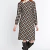 Discount Ana Alcazar Langarmkleid Sopari Braun