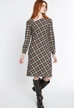 Discount Ana Alcazar Langarmkleid Sopari Braun