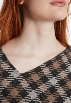 Discount Ana Alcazar Langarmkleid Sopari Braun