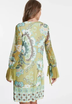 Clearance Ana Alcazar Langarmkleid Weola Mehrfarbig