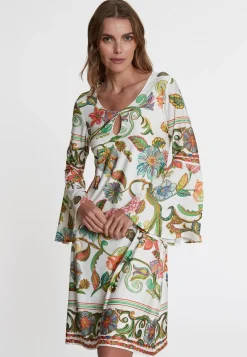 New Ana Alcazar Langarmkleid Witosa Mehrfarbig