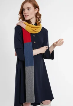 Fashion Ana Alcazar Langer XXL Schal Block-Coloured
