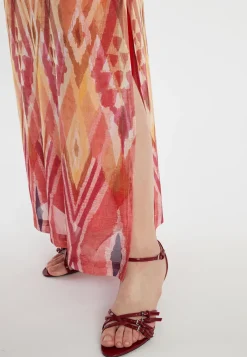 New Ana Alcazar Langes Ethnokleid Zibaly Mehrfarbig
