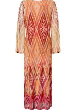 New Ana Alcazar Langes Ethnokleid Zibaly Mehrfarbig