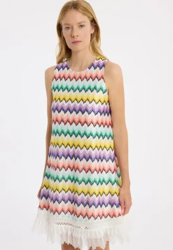 Best Ana Alcazar Limitiertes A-Linienkleid Lyrola Mehrfarbig