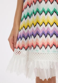 Best Ana Alcazar Limitiertes A-Linienkleid Lyrola Mehrfarbig