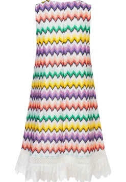 Best Ana Alcazar Limitiertes A-Linienkleid Lyrola Mehrfarbig