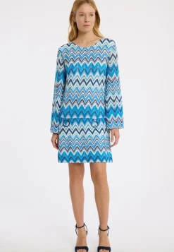 Sale Ana Alcazar Limitiertes Sixtieskleid Lyris Blau