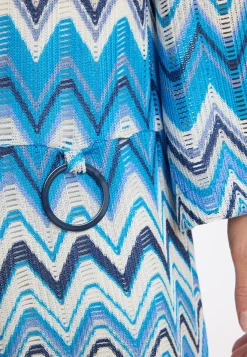 Sale Ana Alcazar Limitiertes Sixtieskleid Lyris Blau