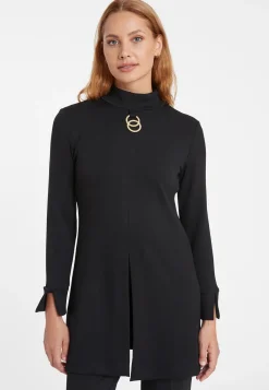 Fashion Ana Alcazar Longtop Semmi Schwarz