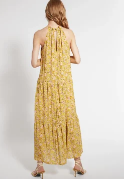 Sale Ana Alcazar Maxikleid Fasera Gelb