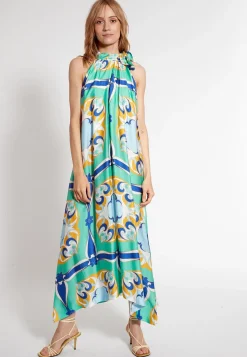 Best Ana Alcazar Maxikleid Feofola Türkis