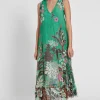 Best Ana Alcazar Maxikleid Genisy Grün